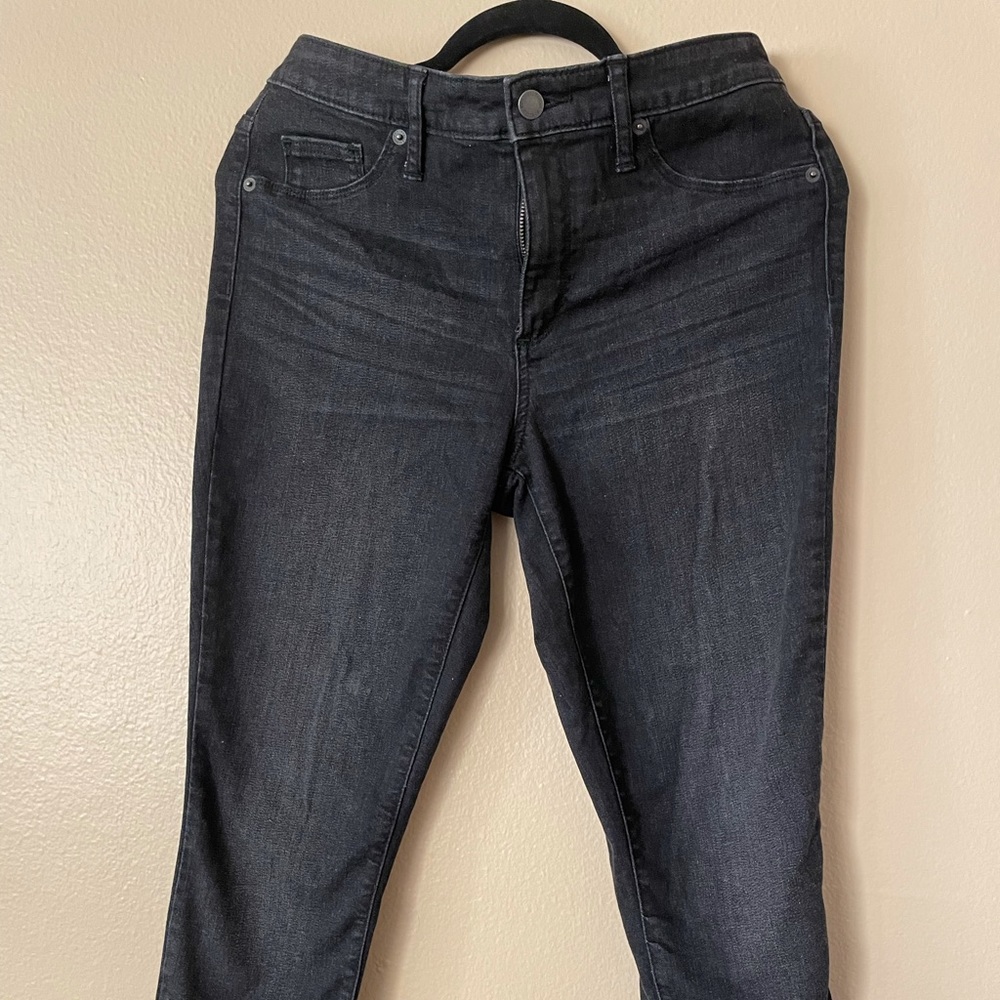 Universal thread dark denim strait leg